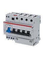 Выключатель автоматический дифференциального тока 4п C 16А 30мА тип AC 6кА DS204 6мод. ABB 2CSR254001R1164 в Максэлектро