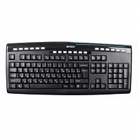 Клавиатура + мышь A4Tech 9200F клав:черный мышь:черный USB беспроводная Multimedia в Максэлектро