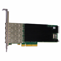Сетевая карта 4 порта 25GBase-X (SFP28/zSFP+, Intel® XXV710 Based), Silicom PE325G4I71L-XR в Максэлектро