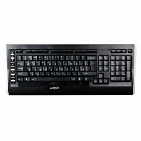 Клавиатура + мышь A4Tech 9300F клав:черный мышь:черный USB беспроводная Multimedia в Максэлектро