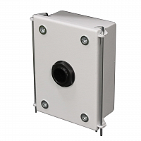 Универсальная монтажная коробка для PTZ камер OMNY, монтаж на стену, толщина 1.5мм, белый в Максэлектро