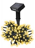 Светильник светодиодный садовый SLR-G01-100Y 100 желт. LED гирлянда на солнечн. батарее ФАZА 5027312 в Максэлектро