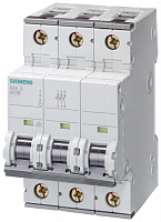 Выключатель автоматический модульный 3п C 16А 6кА 400В Siemens 5SY63167 в Максэлектро