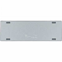 Клавиатура Acer OKW302 механическая серебристый USB for gamer LED (ZL.KBDCC.01C) в Максэлектро