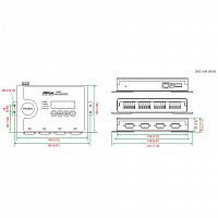 NPort 5430 4-портовый асинхронный сервер RS-422/485 в Ethernet MOXA в Максэлектро