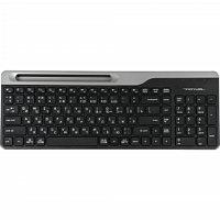 Клавиатура A4Tech Fstyler FBK25 черный/серый USB беспроводная BT/Radio slim Multimedia в Максэлектро