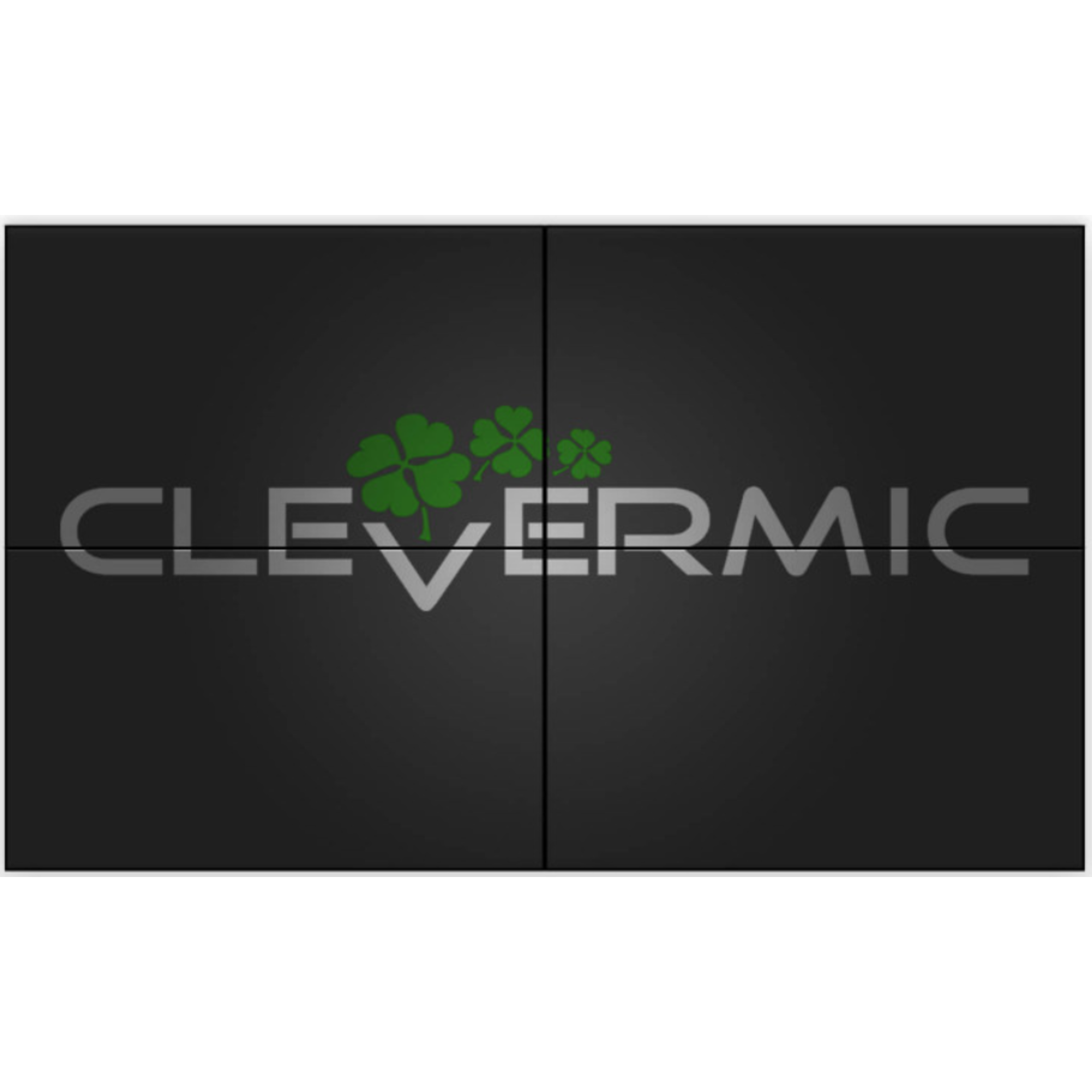 Видеостена 2x2 CleverMic 8KDP-W65-3.5-500 (8K 130" DisplayPort) в Максэлектро