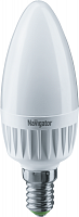 Лампа светодиодная 94 491 NLL-C37-7-230-2.7K-E14-FR 7Вт свеча 2700К тепл. бел. E14 525лм 176-264В Navigator 94491 в Максэлектро