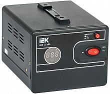 Стабилизатор напряжения 1ф 1.5кВА HUB переносной IEK IVS21-1-D15-13 в Максэлектро