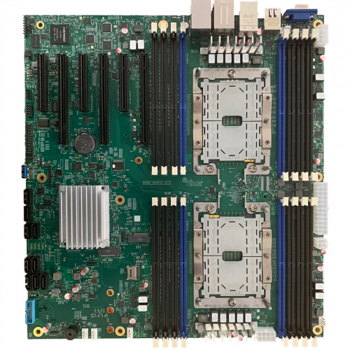 Серверная платформа Rikor 3U RP6316-AВ35-1200HS, до двух процессоров Intel Xeon Scalable, DDR4, 16x3.5" HDD, 2x1000Base-T, резервируемый БП в Максэлектро