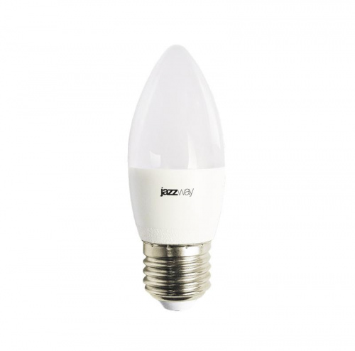 Лампа светодиодная PLED-LX 8Вт C37 свеча 5000К холод. бел. E27 Pro JazzWay 5028562 в Максэлектро