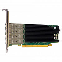 Сетевая карта 4 порта 25GBase-X (SFP28/zSFP+, Intel® XXV710 Based), Silicom PE31625G4I71L-XR в Максэлектро