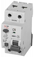 Выключатель автоматический дифференциального тока 1P+N C25 30мА тип АC защита 230В АВДТ 4.5кА PRO D32E2C25АC30P АД32 электронное Эра Б0057352 в Максэлектро