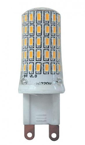 Лампа светодиодная PLED-G9 7Вт капсульная 4000К нейтр. бел. G9 400лм 220В JazzWay 1039095B в Максэлектро