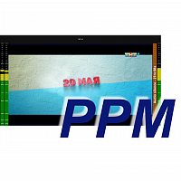 MultiScreen инструментальный контроль и визуализация звука PPM (1 канал) в Максэлектро