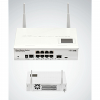 Коммутатор Cloud Router Switch Mikrotik CRS109-8G-1S-2HnD-IN (RouterOS L5) в Максэлектро