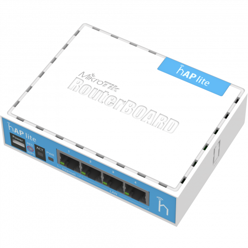 Беспроводной маршрутизатор Mikrotik hAP lite (RouterOS L4) в Максэлектро