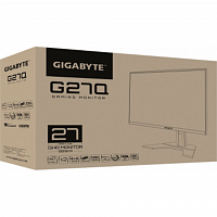 Монитор Gigabyte 27" G27Q черный IPS LED 1ms 16:9 HDMI M/M полуматовая HAS 350cd 178гр/178гр 2560x14 в Максэлектро