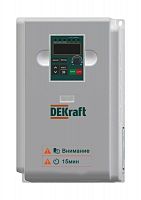 Преобразователь частоты DEKV060 7.5кВт 380В 3ф с тормозн. модулем DEKraft DEKV060G7R5T4B в Максэлектро