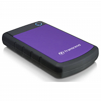 Жесткий диск Transcend USB 3.0 2Tb TS2TSJ25H3P StoreJet 25H3P (5400rpm) 2.5" фиолетовый в Максэлектро