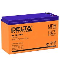 Аккумулятор UPS 12В 9А.ч Delta HR 12-34 W в Максэлектро