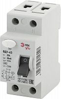 Выключатель дифференциального тока (УЗО) 1P+N 25А 30мА ВД1-63 Pro NO-902-24 ЭРА Б0031714 в Максэлектро