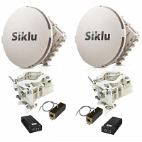 РРЛ Siklu EH-1200TL производительность до 700 мбит/с, дистанция до 2000 метров (комплект) в Максэлектро