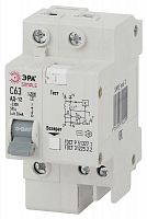 Выключатель автоматический дифференциального тока 2п (1P+N) C 63А 30мА тип AC SIMPLE-mod-35 Эра Б0039293 в Максэлектро