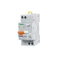 Выключатель автоматический дифференциального тока 2п (1P+N) C 16А 30мА тип AC 4.5кА К АД63 2мод. Домовой SchE 11473 в Максэлектро