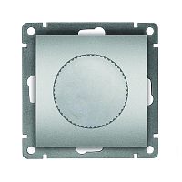 Светорегулятор СП Афина 500Вт механизм серебр. Universal A0101-S в Максэлектро
