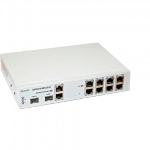 Оптический мультиплексор Eltex ToPGATE, 8 E1 + 1 Gb Ethernet, 2 шасси под SFP, 1U в Максэлектро