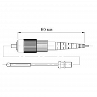 Разъем оптический Ilsintech "Splice-On Connector" FC/APC для кабеля 0,9 мм в Максэлектро