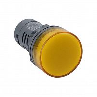 Лампа светосигнальная SB7 d22мм 24В DC желт. моноблочная SE SB7EV08BP в Максэлектро