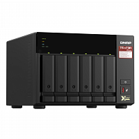 Сетевое хранилище Qnap TS-673A-8G, 6xSATA 2,5", 3,5", 2x1000Base-T, 2x2500Base-T, без дисков в Максэлектро