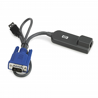 Кабель KVM HP CAT5 USB в Максэлектро