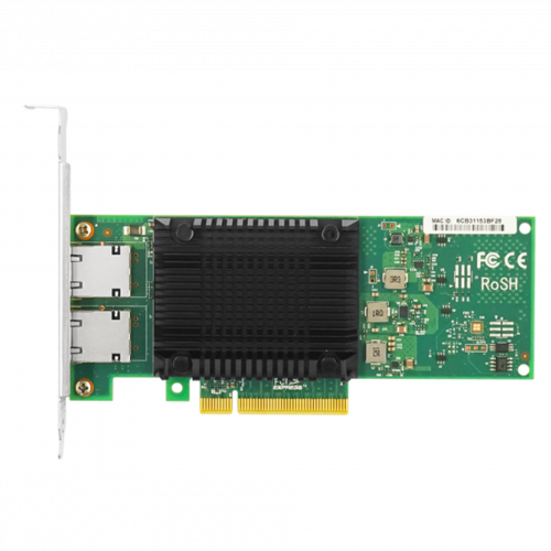 Сетевая карта LR-Link 2 порта 10GBase-T Ethernet PCIe X8 LRES1012PT в Максэлектро