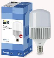 Лампа светодиодная HP 80Вт 230В 6500К E40 IEK LLE-HP-80-230-65-E40 в Максэлектро