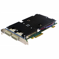 Сетевая карта 4 порта 1000Base-LX Bypass (LC, Intel 82580), Silicom PE2G4BPFi80-LX-SD-R в Максэлектро