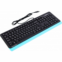 Клавиатура A4Tech Fstyler FK10 черный/синий USB в Максэлектро