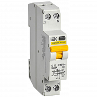 Выключатель автоматический дифференциального тока С 25А 30мА АВДТ32МL KARAT IEK MVD12-1-025-C-030 в Максэлектро