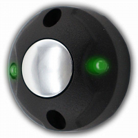 Антивандальная кнопка открытия замка, подсветка из двух светодиодов, скрытая или открытая проводка, 6 цветов корпуса на выбор в Максэлектро
