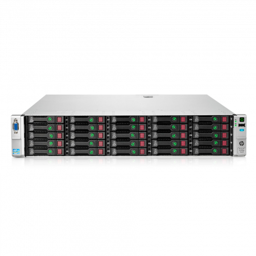 Сервер HP Proliant DL380p Gen8, 2 процессора Intel Xeon 6C E5-2640, 32GB DRAM, 25SFF, P420i/1GB FBWC в Максэлектро