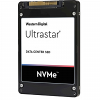 Накопитель SSD Western Digital Ultrastar DC SN640, 7.68Tb, PCIe 3.1 x4 U.2, 3D TLC, 2,5" в Максэлектро