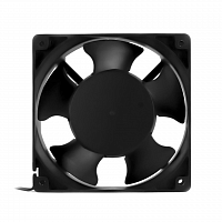 Вытяжной вентилятор LANsens 12 см, 220V, Чёрный в Максэлектро