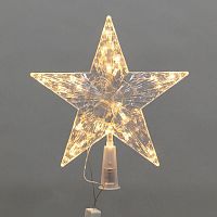 Фигура светодиодная "Звезда" 22см LED тепл. бел. 230В IP20 на елку постоян. свечение Neon-Night 501-006 в Максэлектро