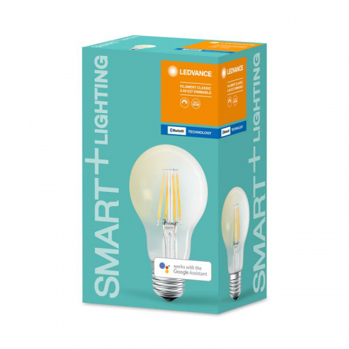 Лампа светодиодная SMART+ Filament Classic Dimmable 60 6Вт/2700К E27 LEDVANCE 4058075208551 в Максэлектро