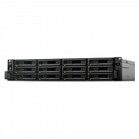 Сервер NAS Synology RackStation SA3600, 12x2,5", 3,5", 4х1000Base-T, 2х10GBase-T,два БП, без дисков в Максэлектро