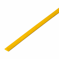 Трубка термоусадочная 4.0/2.0 1м желт. Rexant 20-4002 в Максэлектро