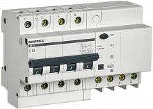 Выключатель автоматический дифференциального тока 4п 63А 300мА АД14 GENERICA MAD15-4-063-C-300 в Максэлектро
