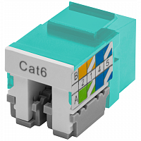 Модуль Keystone Jack SNR, неэкранированный, cat.6, вертикальная заделка, упаковка 6шт. в Максэлектро